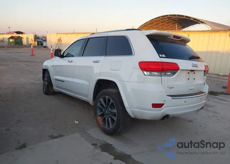 2017 Jeep Grand Cherokee Overland 4X2 z USA, uszkodzony, nr VIN 1C4RJECG4HC731793